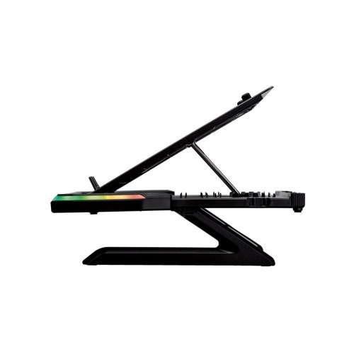 Verbatim SureFire Portus X1 laptopstand - sort, op til 17,3"