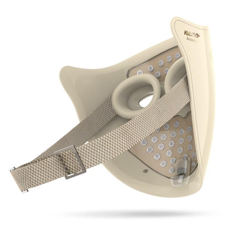Neno Beauty Alva LED-lysterapi maske til ansigt - beige
