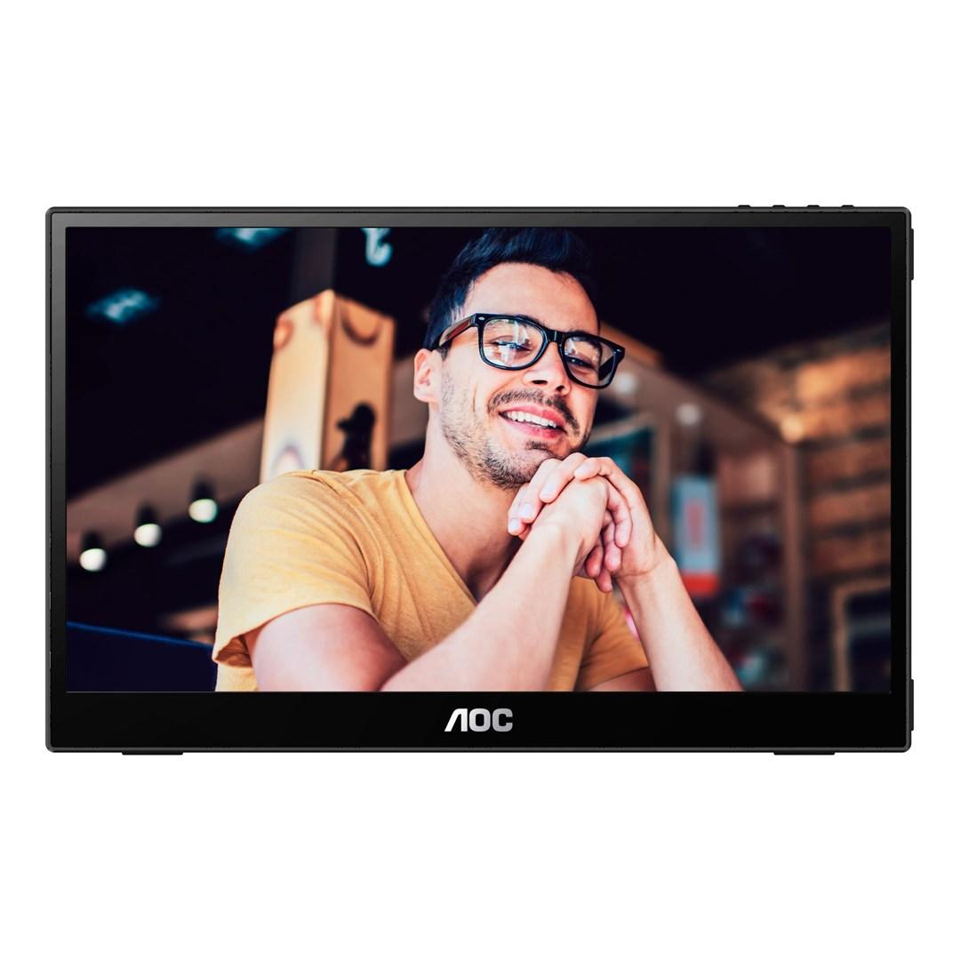 AOC 16T3EA 15,6" bærbar skærm med USB-C billede