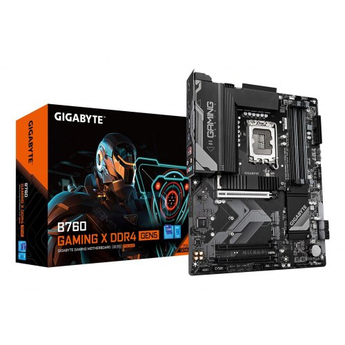 Gigabyte B760 Gaming X DDR4 Gen5 bundkort - LGA1700, PCIe 5.0, 2.5 GbE