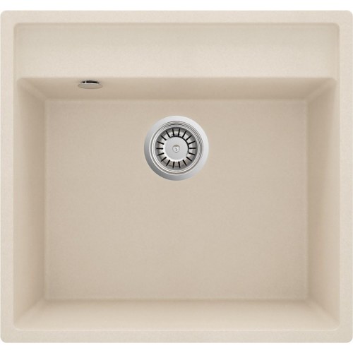 Deante ZLM-510A granit køkkenvask - 1 kumme, beige