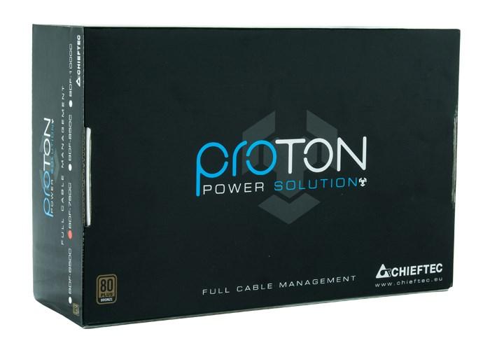 Chieftec Proton BDF-850C strømforsyning 850 W - ATX 20+4 pin, PS/2, sort billede