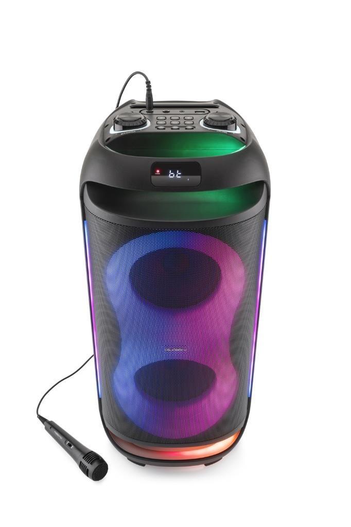 Højttaler Glosnik PSB GLOSNIK POWER AUDIO BPS 696 BLUETOOTH karaokemikrofon med kabel