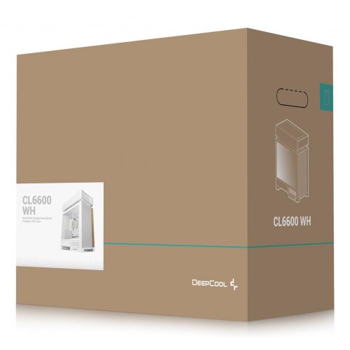 DeepCool CL6600 WH midi-tower kabinet - hvid