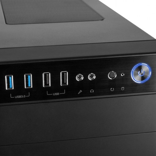 MODECOM Oberon Pro midi tower - sort pc-kabinet