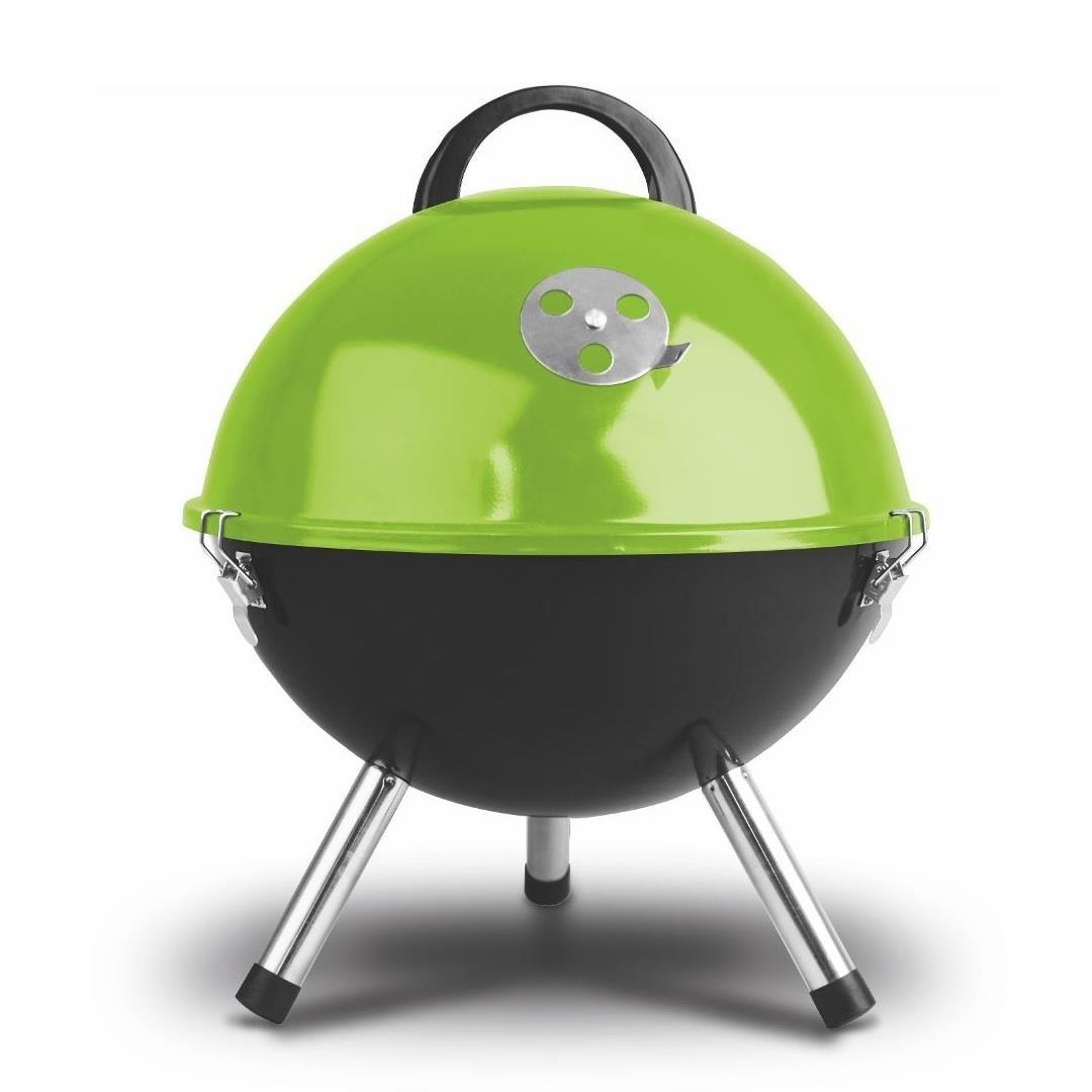 FIELDMANN FZG 1000G kulgrill - bærbar kuglegrill, grøn