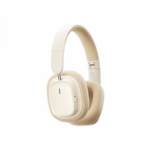 Baseus Bowie H1i trådløse over‑ear høretelefoner - hvid