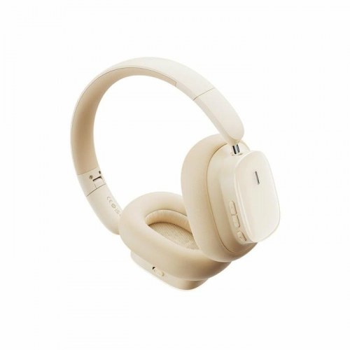 Baseus Bowie H1i trådløse over‑ear høretelefoner - hvid