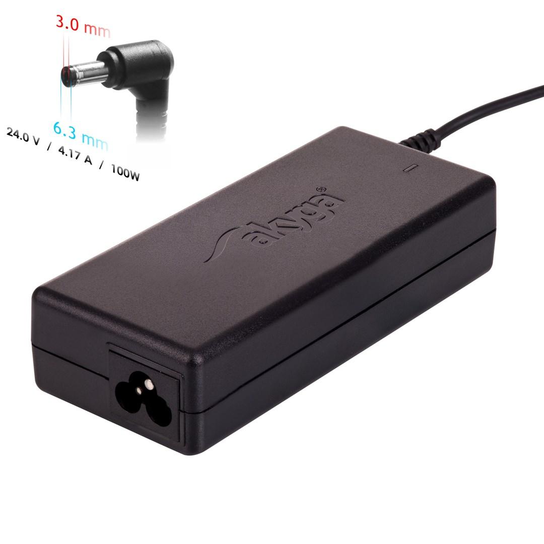 Akyga AK-ND-73 strømforsyning 24 V 100 W - til Zebra printer, indendørs, sort