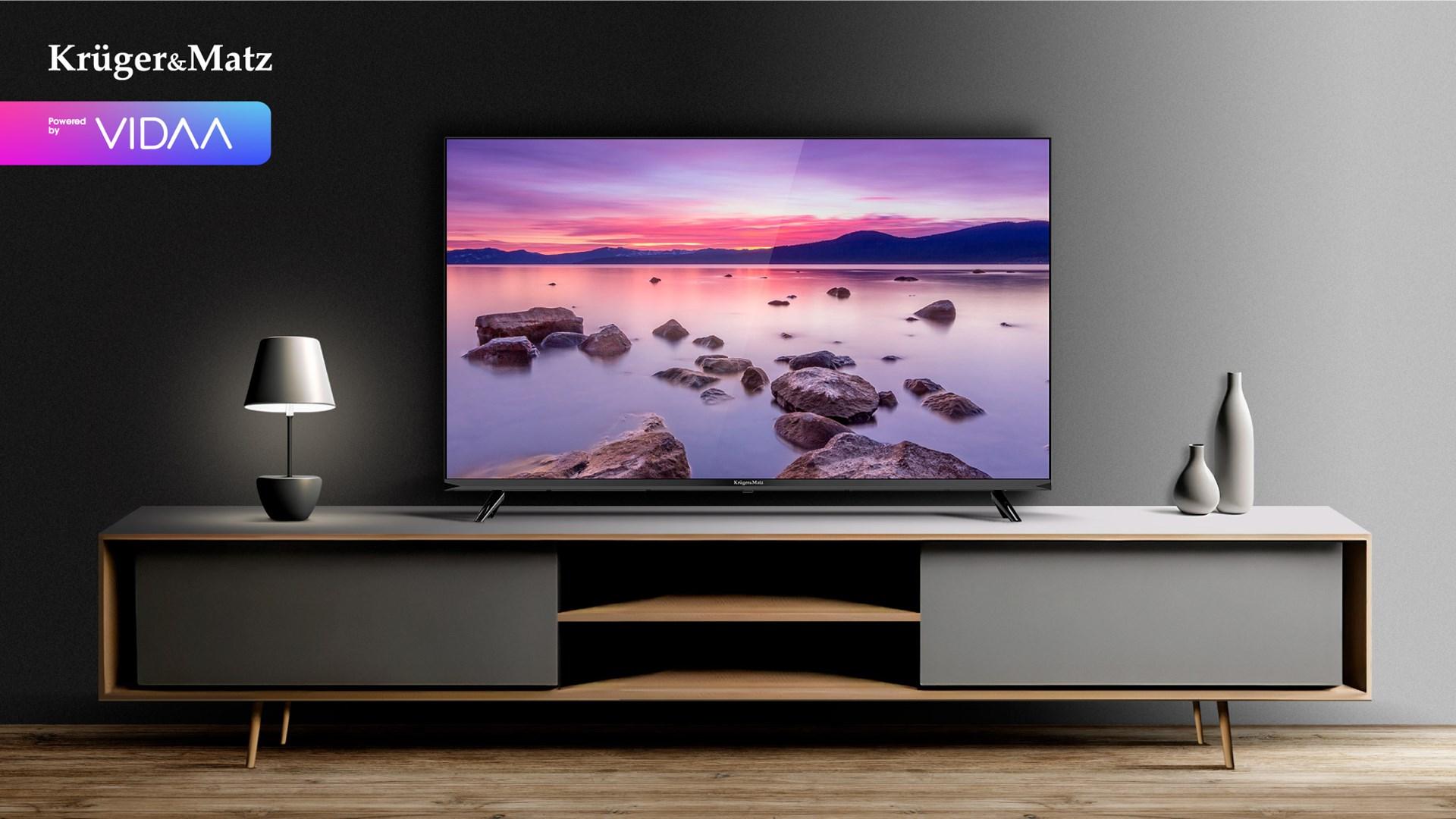 Krüger&Matz KM0240FHD-V2 40" FHD Smart TV med DVB-T2/S2