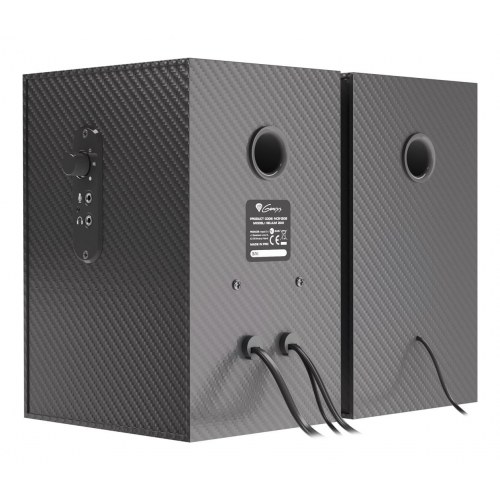 Genesis Helium 200 gaming-højttalere 2.0 - sort, 20 W, kablet