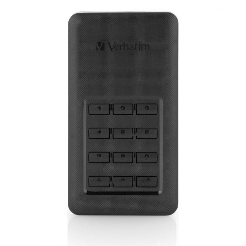 Verbatim Store ‘n’ Go bærbar SSD 256 GB USB-C med numerisk tastatur - sort