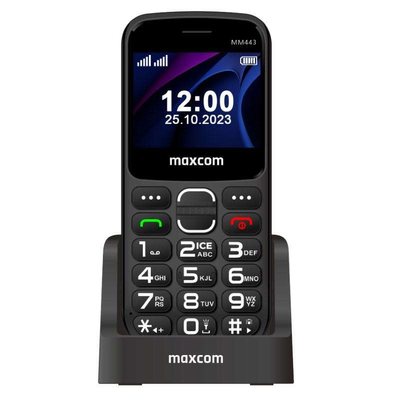 Maxcom Comfort MM443 4G 2,31" trykknaptelefon - Sort