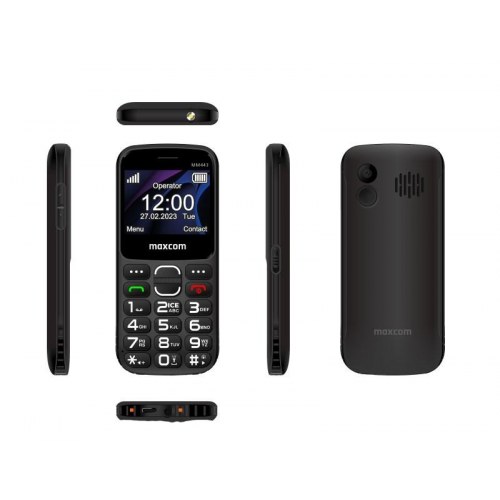Maxcom Comfort MM443 4G 2,31" trykknaptelefon - Sort