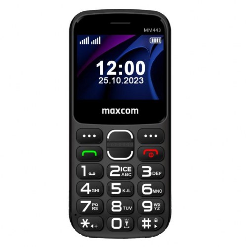 Maxcom Comfort MM443 4G 2,31" trykknaptelefon - Sort