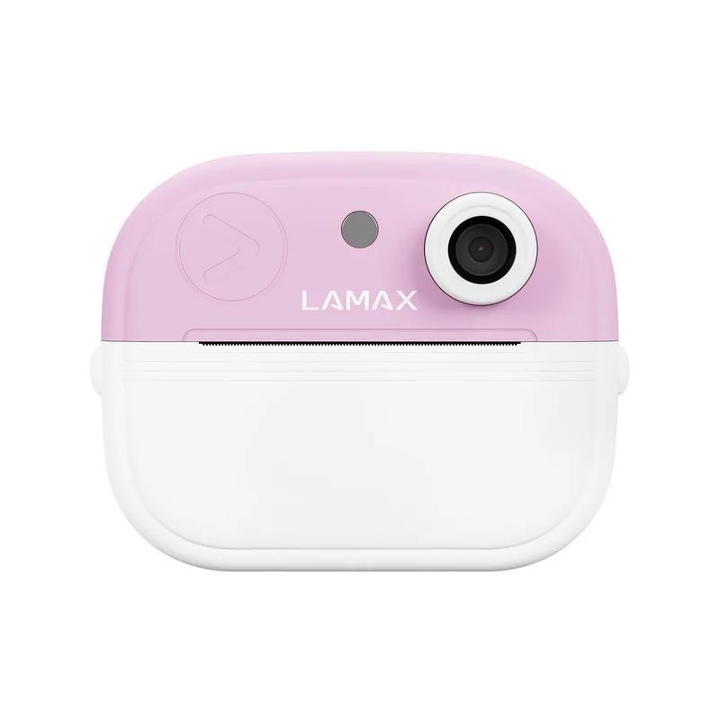 LAMAX Instakid2 Play - børnekamera, Pink, 2,0" IPS, Full HD, 48 MP, microSD