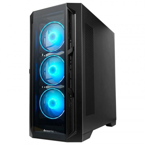 Chieftec APEX GA-01B-TG-OP ATX midi-tower - sort med hærdet glas