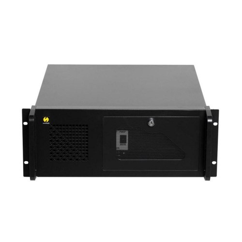 netrack NP5105 4U rack kabinet - sort/sølv