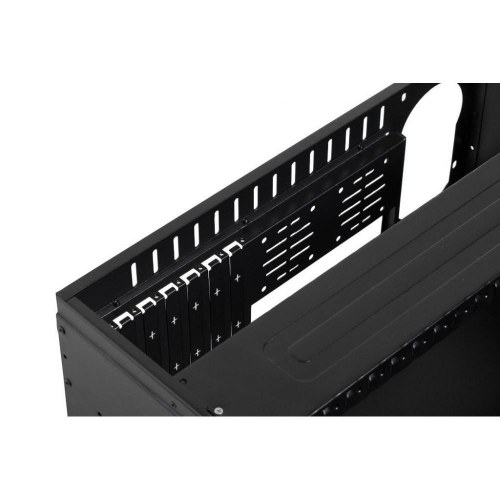 netrack NP5105 4U rack kabinet - sort/sølv
