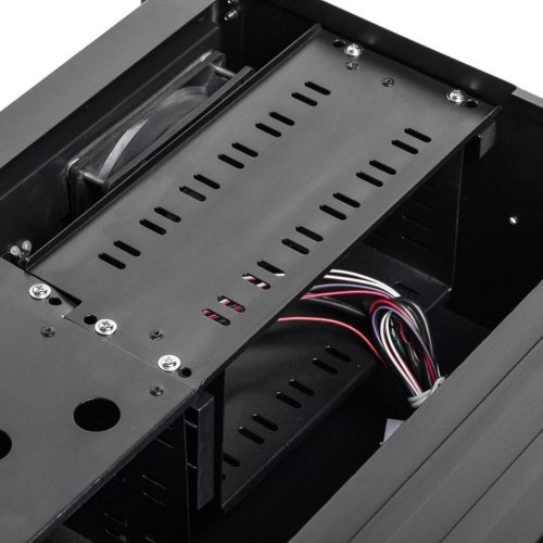 netrack NP5105 4U rack kabinet - sort/sølv