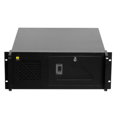 netrack NP5105 4U rack kabinet - sort/sølv