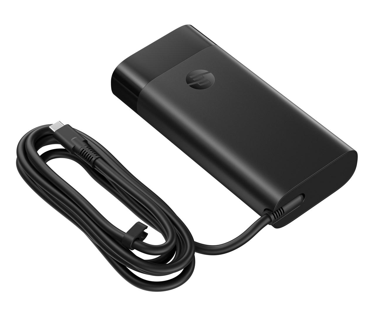 HP 140 W USB-C laptopoplader - sort