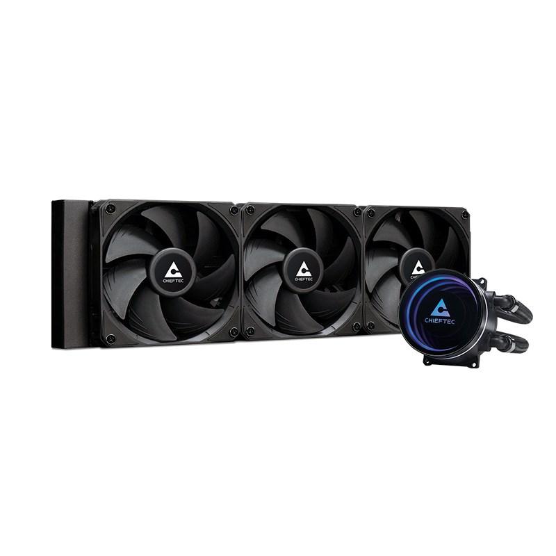 Chieftec ICEBERG 360 DARK - 360 mm vandkøler til CPU