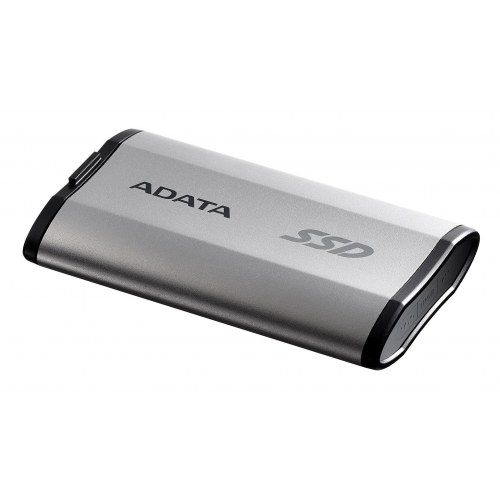ADATA SD810 500 GB ekstern SSD - USB-C USB 3.2 Gen 2x2, sort/sølv