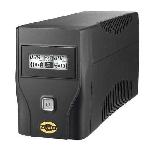 Orvaldi VPS 800 UPS - Line-Interactive, 0,8 kVA / 480 W, 4 IEC-udtag