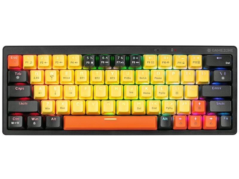 Tracer Gamezone EVO2 Hot Swap 63 mekanisk tastatur - gul