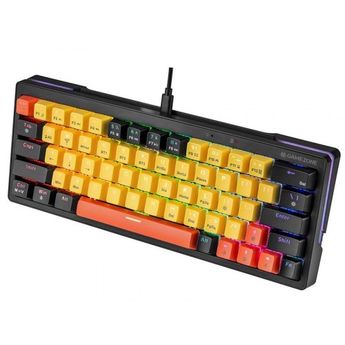 Tracer Gamezone EVO2 Hot Swap 63 mekanisk tastatur - gul