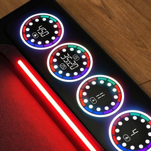 Xblitz X-Runner 2 - 2-i-1 foldbart elektrisk løbebånd med Bluetooth