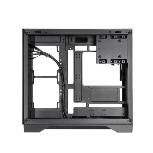 Chieftec GM-30B-M-OP mATX pc-kabinet - sort cube med hærdet glas