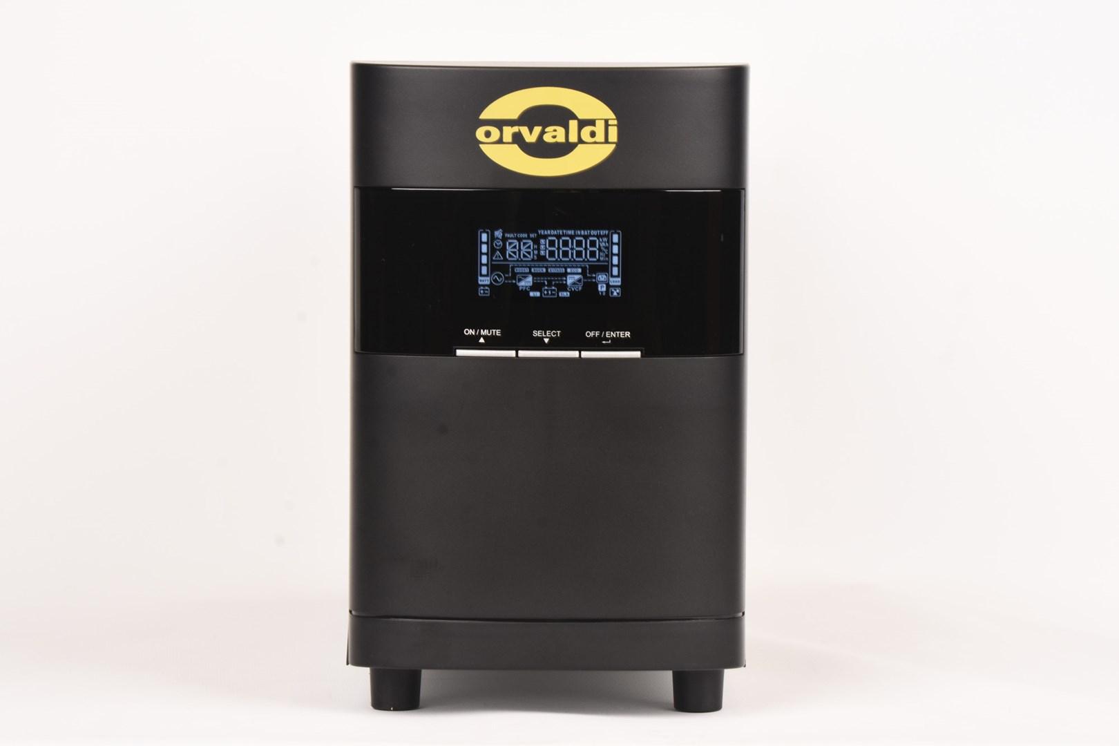 Orvaldi VOTLT3K UPS - Line‑Interactive 3 kVA / 2.100 W, ren sinus
