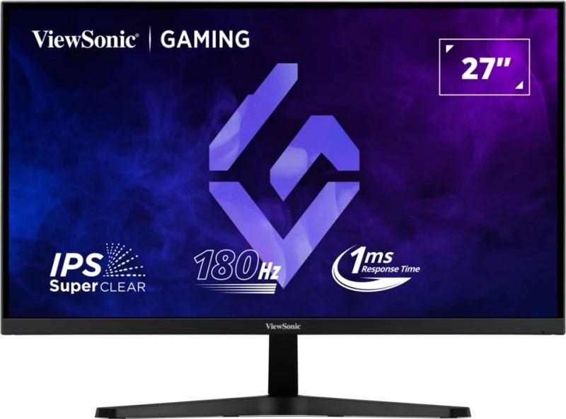 ViewSonic VX27G1-HD 27" FHD IPS gaming-skærm - 180 Hz, 1 ms, sort
