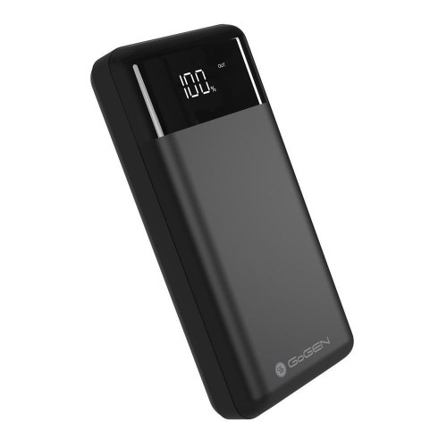 GoGen PB300001B powerbank 30.000 mAh - sort