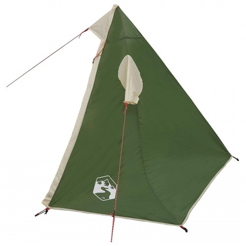 2-i-1 regnponcho med hætte Grøn 262 x 126 x 130 cm