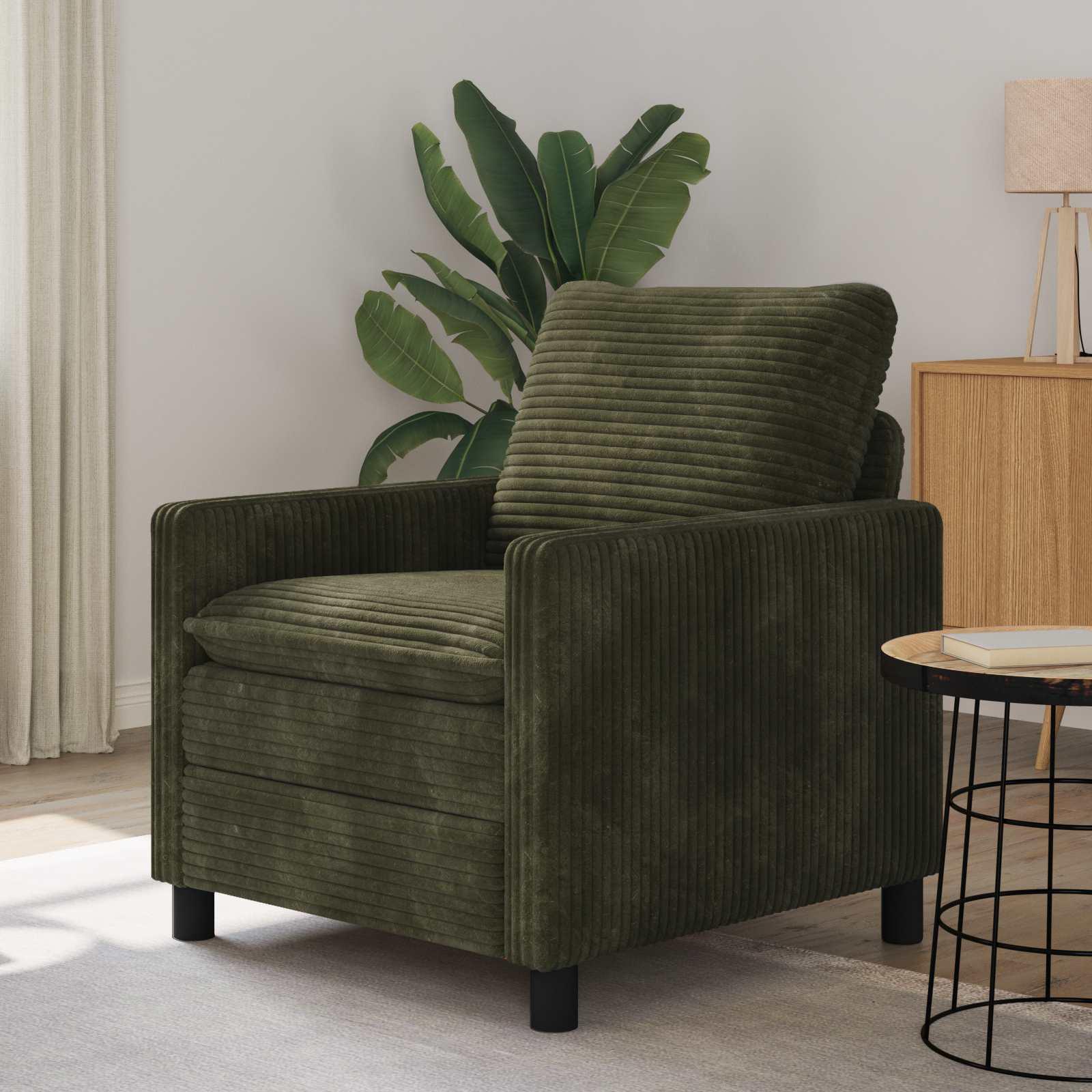 Sofa Grøn 76 x 81 x 87,5 cm Polyester