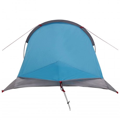 Backpacking Telt Blå 2-personers 185T Polyester med PU Coating