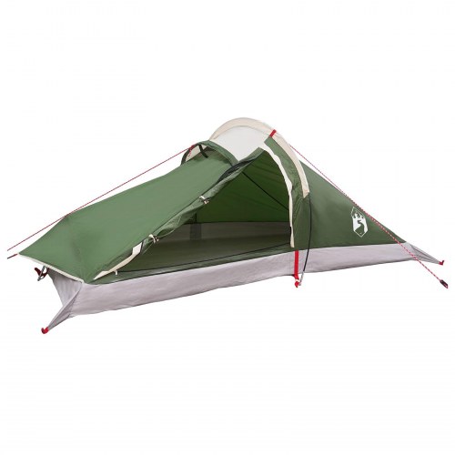 Backpacking Telt Grøn 2-personers 185T Polyester med PU Coating