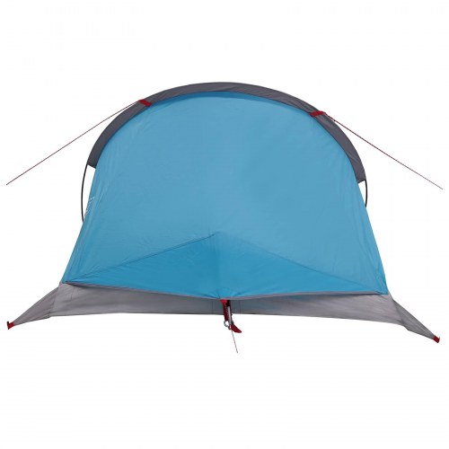 Backpacking Telt Blå 4-personers 185T Polyester med PU Coating
