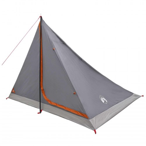 Backpacking Telt Grå og orange 4-personers