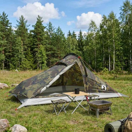 Backpacking Telt Camouflage 4-personers