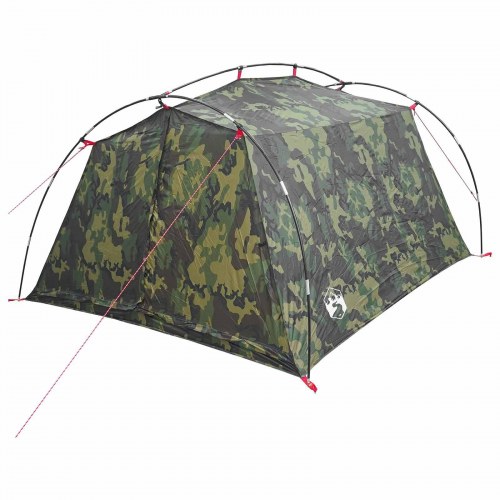Tunneltelt Camouflage 2-personers 185T Polyester med PU Coating