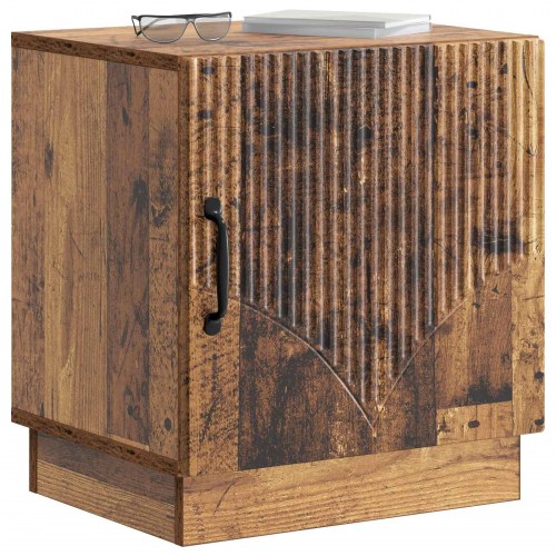 Sengebord Gammelt træ 43 x 34,5 x 47 cm Konstrueret træ