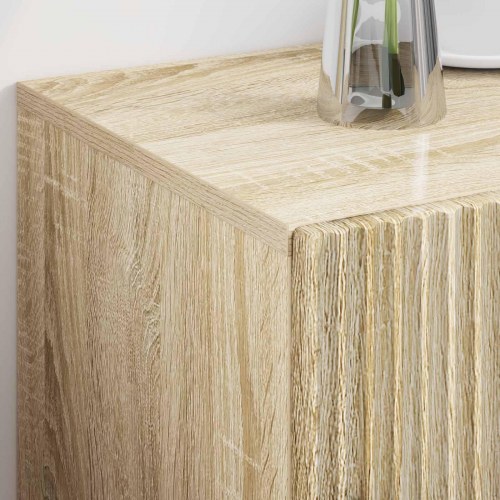Sengebord Sonoma-eg 43 x 34,5 x 47 cm Konstrueret træ