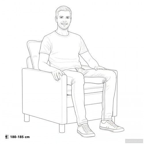 Sofa Sæt 2 stk Cremefarvet Polyester