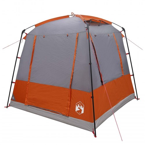 Party Tent Grå og orange 4-personers