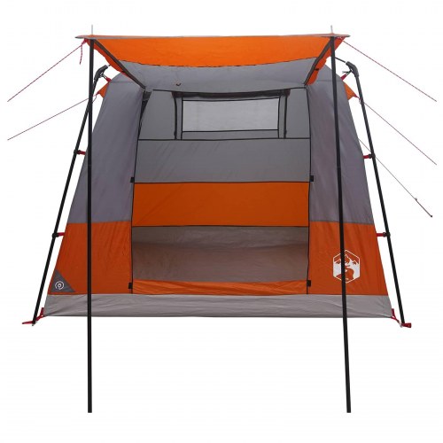Party Tent Grå og orange 4-personers