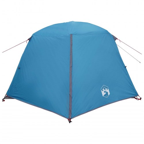 Backpacking Telt Blå 2-personers 185T Polyester med PU Coating